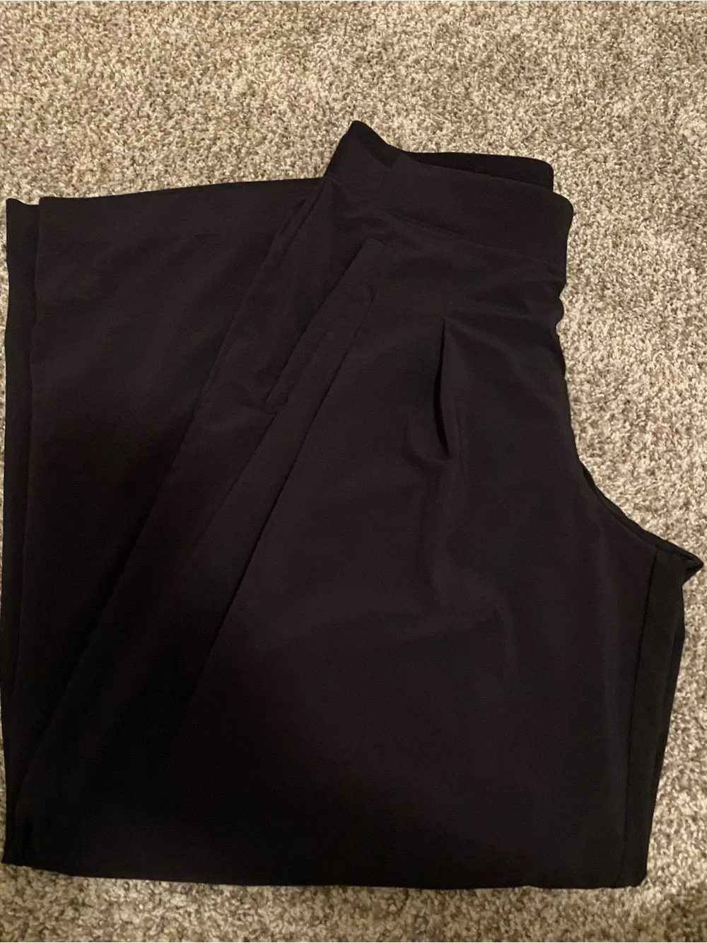 Athleta Women’s Black Wide-Leg Pants With Pockets Size 6 - Picture 7 of 7